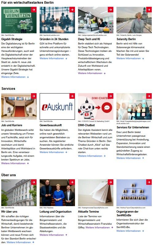 SenWiEnBe Startseite Teaser (Multi) Leichte Sprache