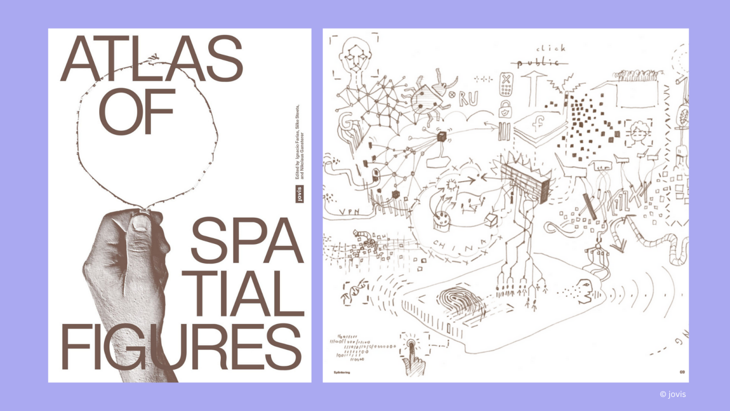 Coverabbildung und Innenseite des Atlas of Spatial Figures