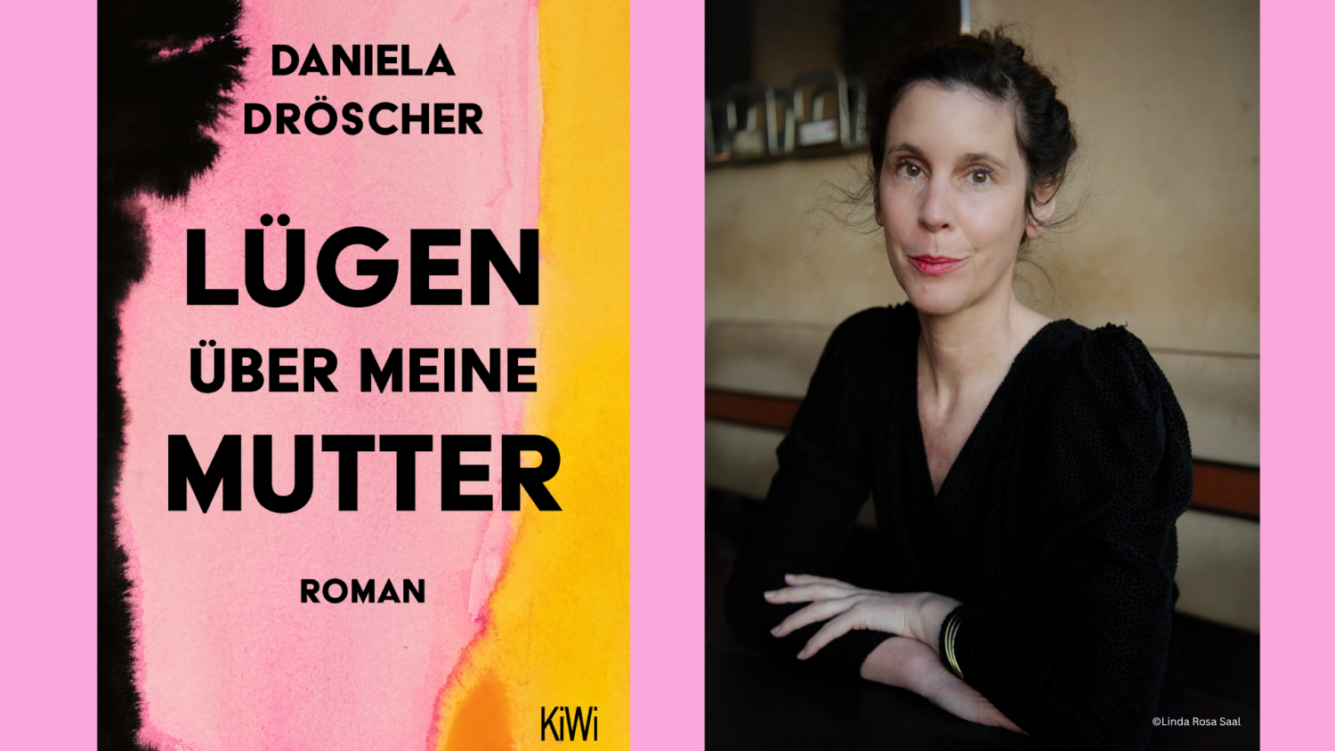 Coverabbildung und Portraitfoto der Autorin