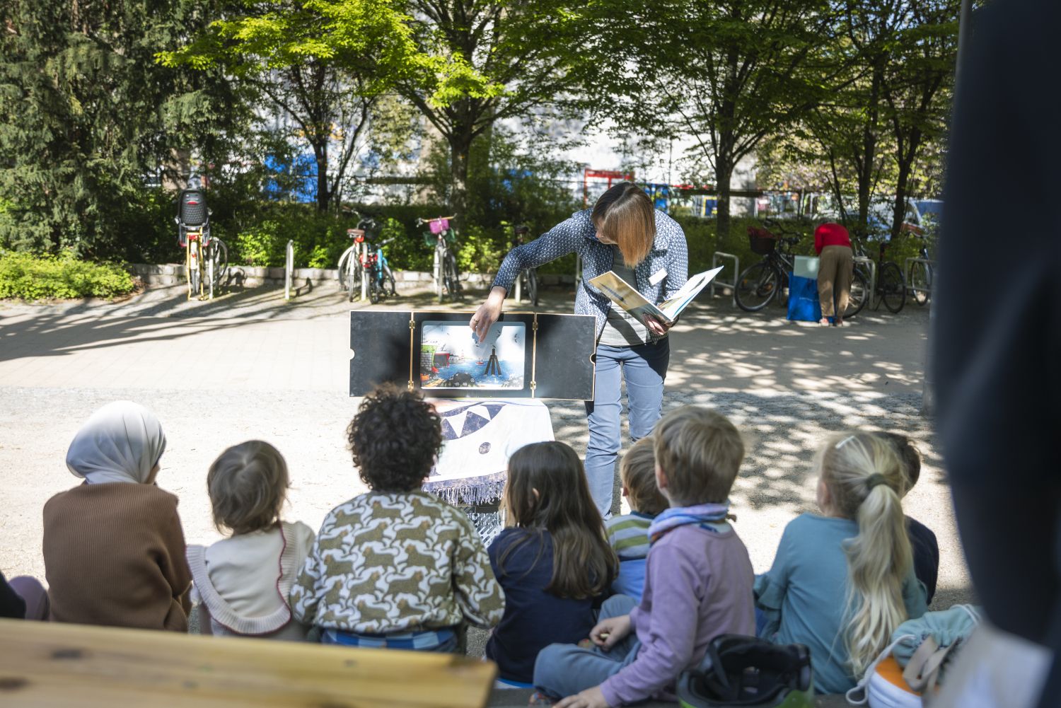 Bibliothek Schöneberg Kamishibai