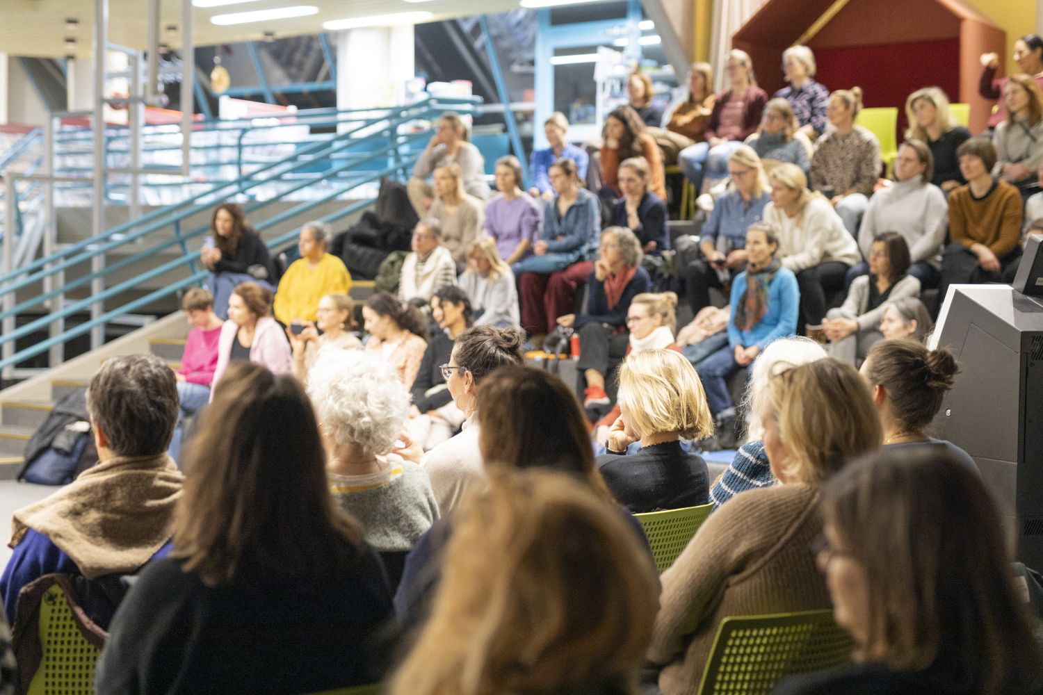 Bibliothek Tempelhof Erwachsenenveranstaltung Publikum