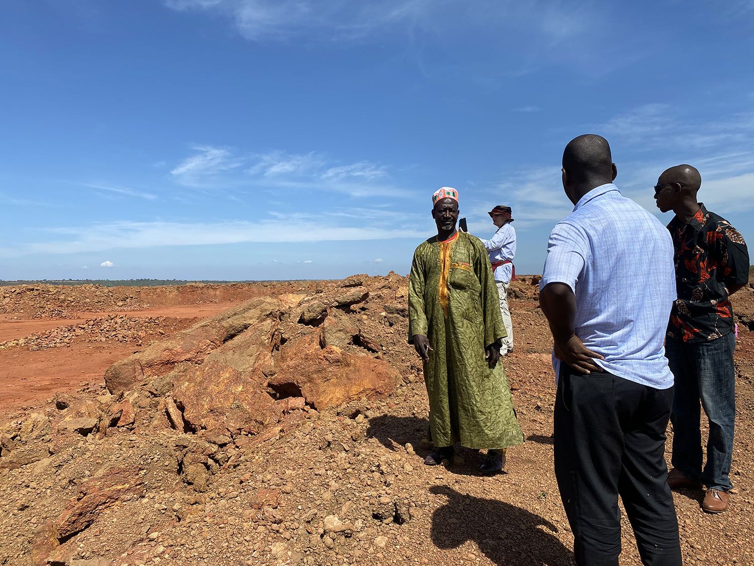 Kupferemine in Afrika