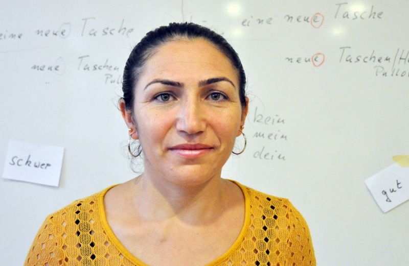 Teilnehmerin Fadin VHS-Deutschkurs Elternakademie Berlin-Mitte