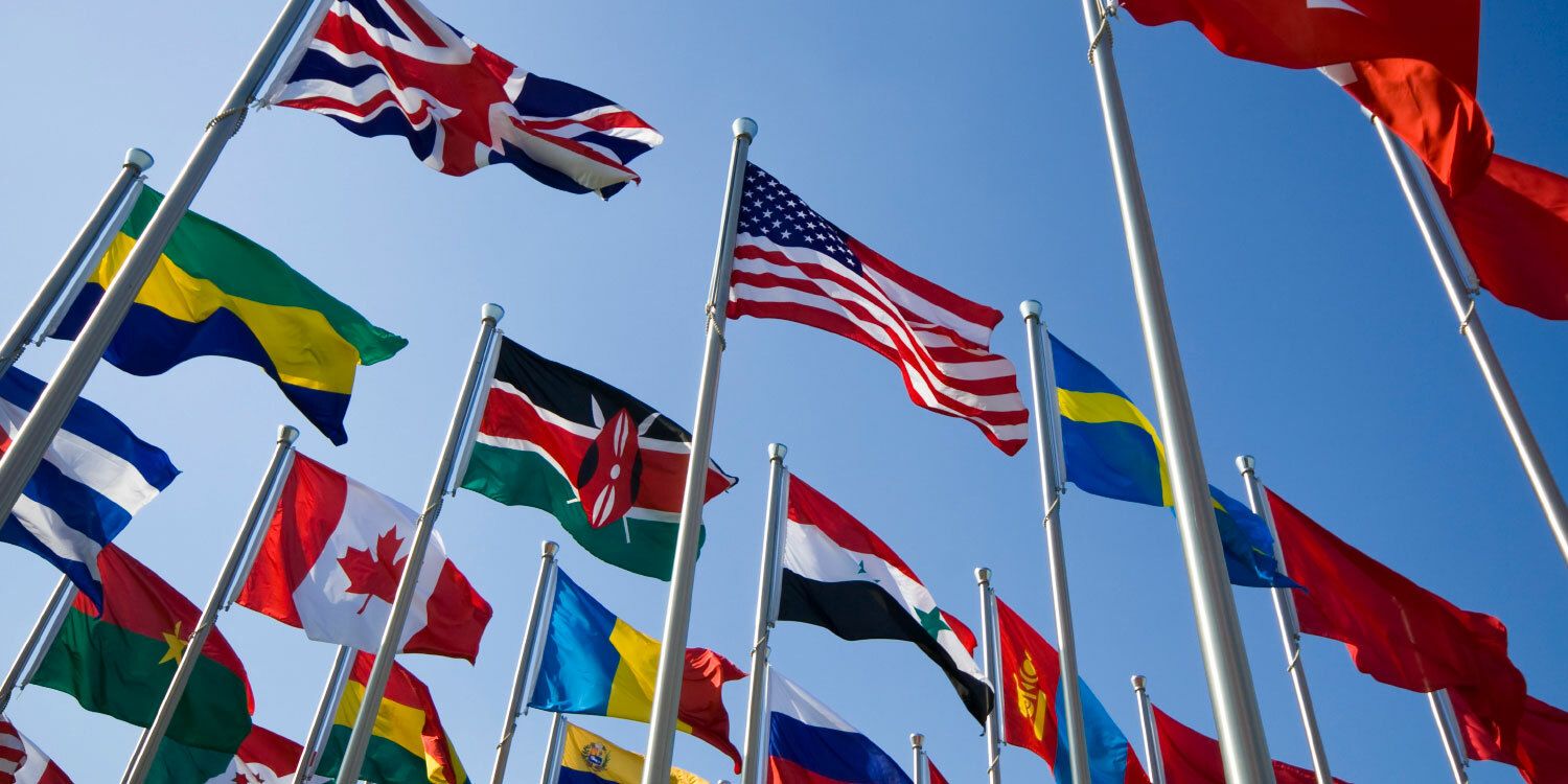 International flags