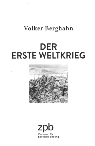 Der erste Weltkrieg