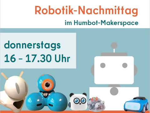 Robotik-Nachmittag im Humbot-Makerspace