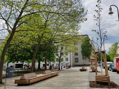 Roedeliusplatz nach Neugestaltung 2023