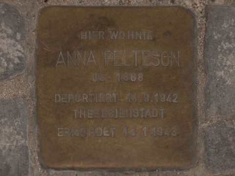 Stolperstein Anna Pelteson, 25.03.2012