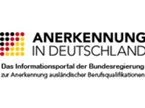 Logo des Portals "Anerkennung in Deutschland"