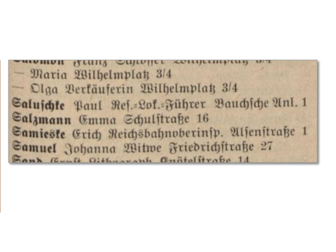 Adressbuch Glogau 1936