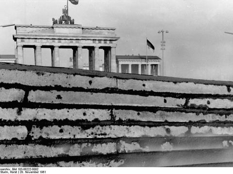 Mauer Brandenburger Tor
