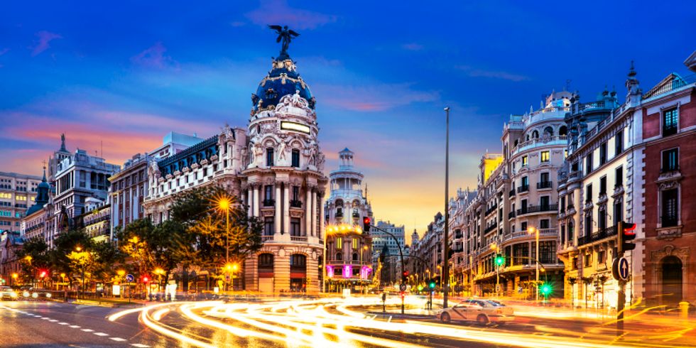 Stadtzentrum Madrid