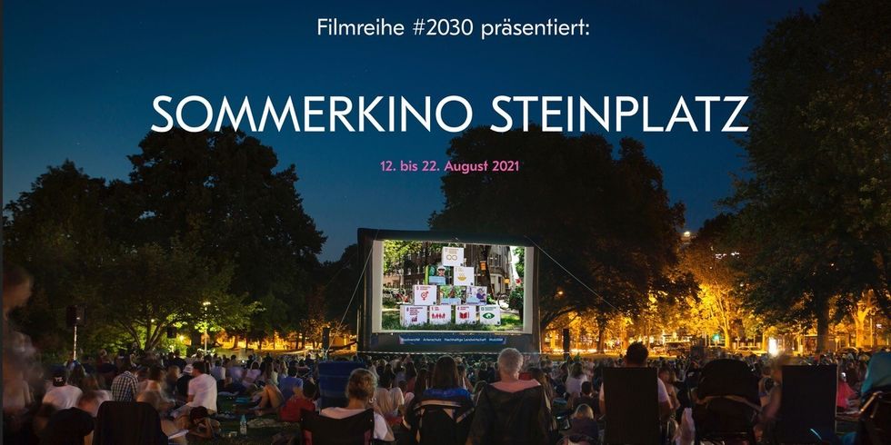 Sommerkino auf dem Steinplatz im August 2021