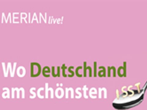 teaser_Cover/Titelbild eines Buches vom Merian-Verlag zum Thema "Wo Deutschland am schönsten Isst"