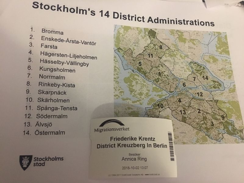 Karte Stockholm