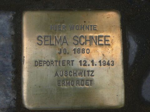 Stolperstein für Selma Schnee
