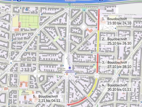 Die Handjerystraße wird Fahrradstraße – Bauarbeiten in den Herbstferien