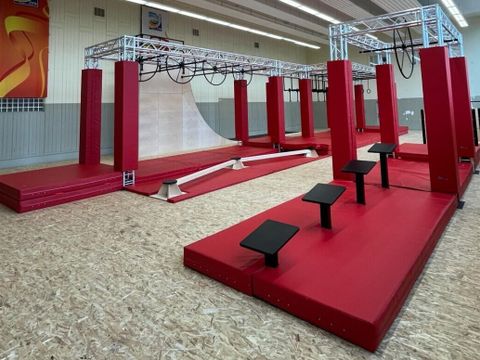 Moderner Fünfkampf: Neue Halle für Obstacle-Parcours