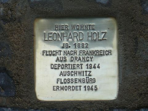 Stolperstein für Leonhard Holz