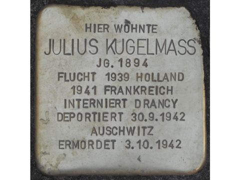Stolperstein Julius Kugelmass