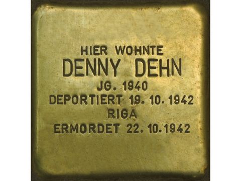Stolperstein Denny Dehn