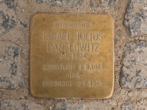 Stolperstein Israel Julius Danglowitz