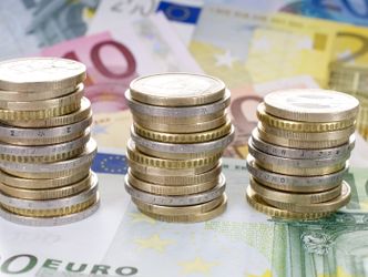 Eurostücke und Scheine