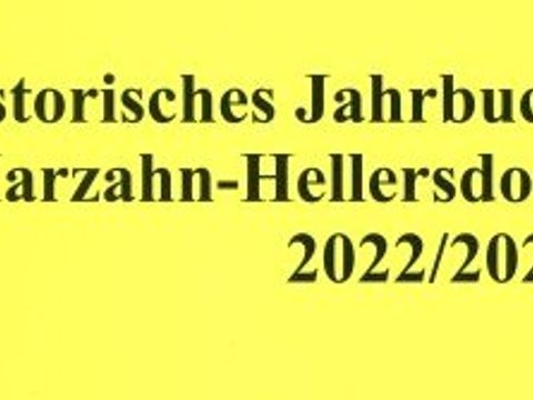 Bildcover vom Historischen Jahrbuch Marzahn-Hellersdorf 2022/2023