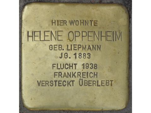 Stolperstein Helene Oppenheim 