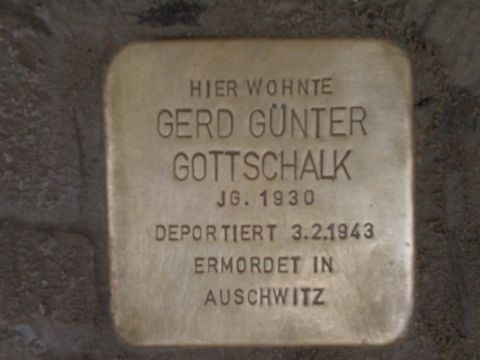 Stolperstein Gerd Günter Gottschalk