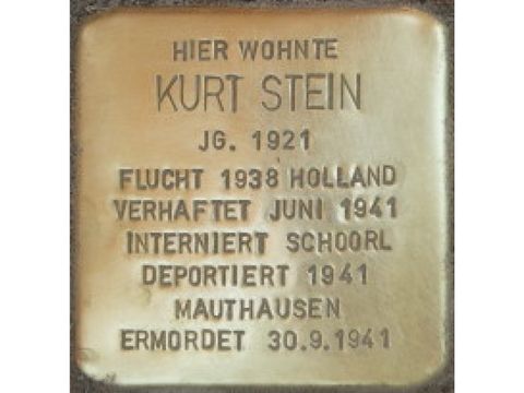 Stolperstein Kurt Stein