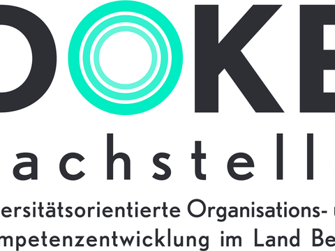 Logo Fachstelle DOKE Diversitätsorientierte Organisations- und Kompetenzentwicklung im Land Berlin