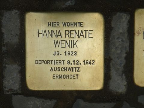 Stolperstein Hanna Renate Wenik