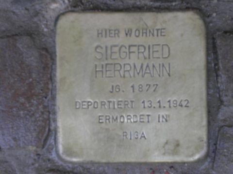 Stolperstein Siegfried Herrmann