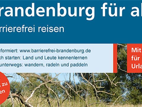 Hefttitel von Brandenburg für alle Barrierefrei reisen 