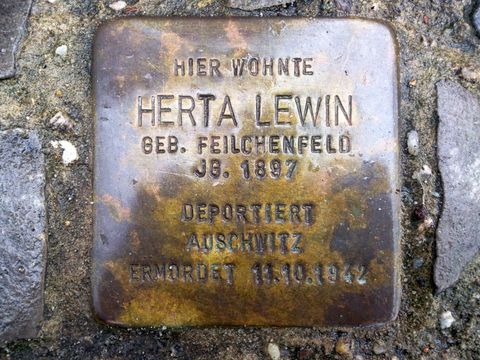 Stolperstein für Herta Lewin