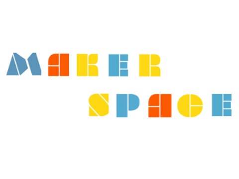 Makerspace Schriftzug zweiteilig