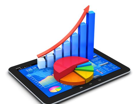 Hinweis auf mobile Finanz- und Statistikvergleiche