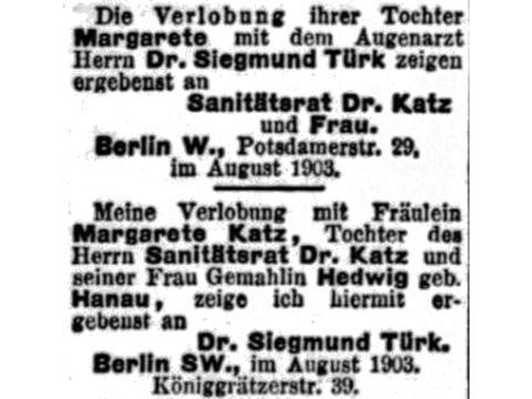 Bildvergrößerung: Berliner Tageblatt 21.8.1903