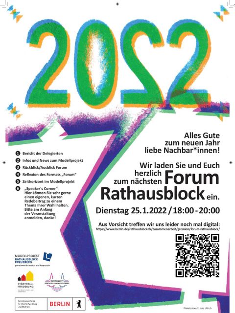 Einladung zum Forum Rathausblock am 25. Januar
