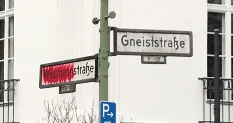 Wissmannstraße wird zu Baraschstraße.