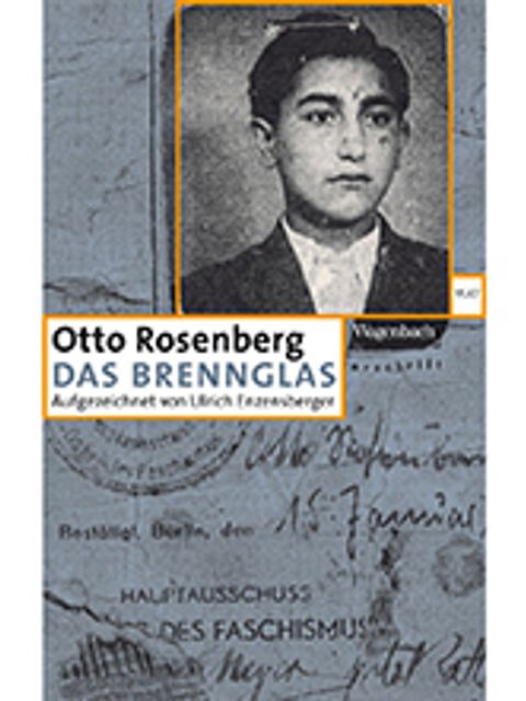Buchcover: Otto Rosenberg "Das Brennglas"; Teaser