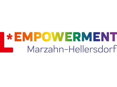Schriftzug L*Empowerment Marzahn-Hellersdorf