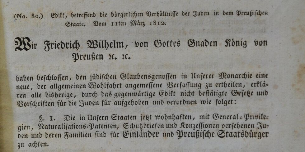 Aus der Ausstellung „Splitter – Bruchstücke jüdischen Lebens in Charlottenburg“.