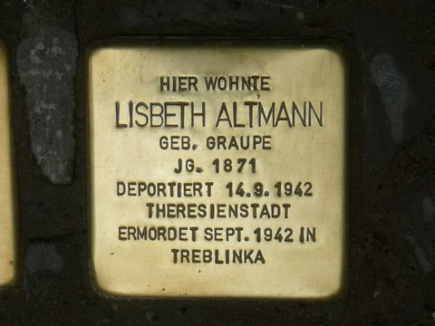 Stolperstein für Lisbeth Altmann