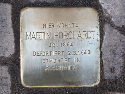 Stolperstein Martin Borchardt