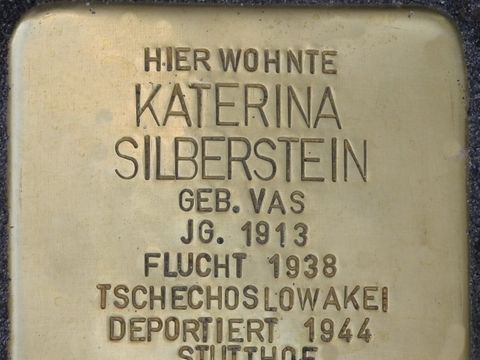 Bildvergrößerung: Stolperstein Katerina Silberstein Fritschestraße 54 (6)
