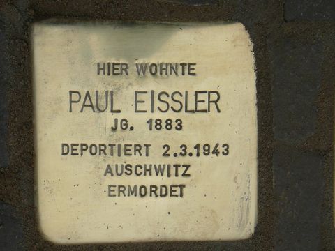 Stolperstein Paul Eissler