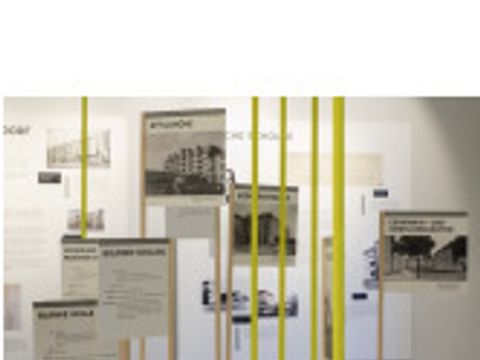 Bildvergrößerung: Blick in die Ausstellung im Tempelhof Museum Wege aus der Wohnungsnot
