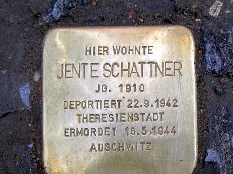 Stolperstein Jente Schattner
